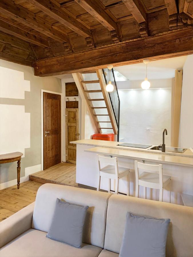 Antica Torre Sondrio Exterior foto